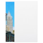 Manhattan Skyscraper Custom Letterhead