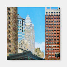 Manhattan Skyscraper Magnets