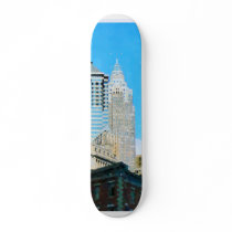 Manhattan Skyscraper Custom Skate Board