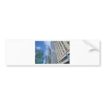 Manhattan Skyscrapers Bumper Stickers