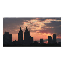 manhattan sunset photo cards by Ljrigg manhattan sunset photo cards