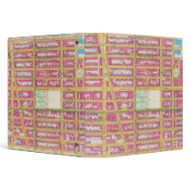 Manhatten, New York 6 Binder
