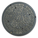 Manhole Cover 2 stickers by pixelholic Manhole Cover 2 stickers