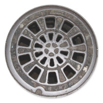 Manhole Cover stickers