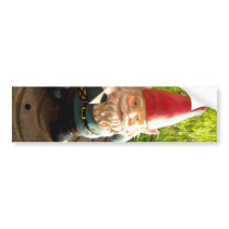 Manhole Gnome Bumper Stickers