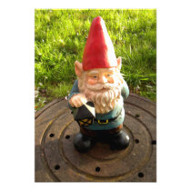 Manhole Gnome invitations
