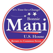 Mani for Congress stickers by tmeutsch Mani for Congress stickers