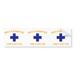 Mani(Greece), Greece flag Bumper Stickers