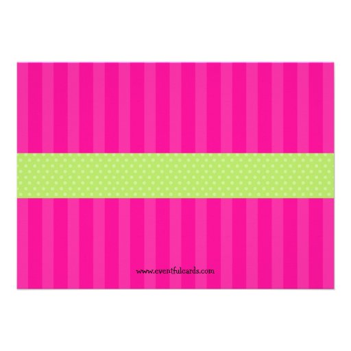 Mani Pedi Spa Birthday Party Invitation