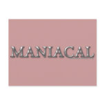 Maniacal Post Card