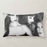 Manic Mental Momentum - Self Portrait Throw Pillows