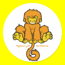Manic Mongo Sticker 1