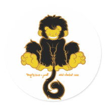 Manic Mongo Sticker 4