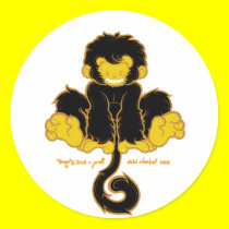 Manic Mongo Sticker 4