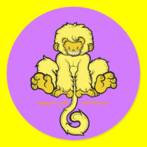 Manic Mongo Sticker 6 stickers