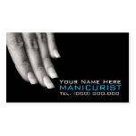Manicure Business Cards business cards