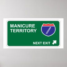 Manicure Next Exit Poster