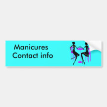 Manicurist Bumper Sticker
