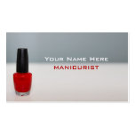 Manicurist Business Cards business cards