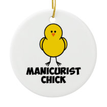 Manicurist Chick ornaments