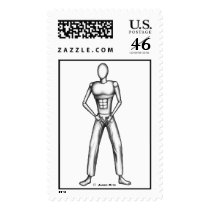 Manikan postage by serenitystudios Manikan postage