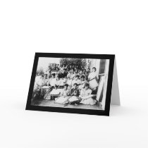 Manila Embroidery Class 1901 cards by lc_vintagephotos Manila Embroidery Class 1901 cards
