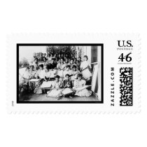 Manila Embroidery Class 1901 postage by lc_vintagephotos Manila Embroidery Class 1901 postage