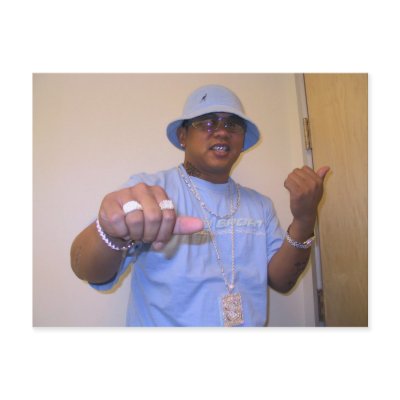 Manila Ice Kangol Kangol Knock Out Post Card by manilaice