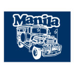 Manila Jeepney Postcard