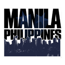 Manila PHILIPPINES posters