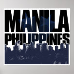 Manila PHILIPPINES posters