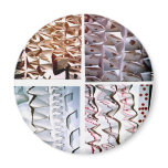 Manipulated Paper origami Folds Refrigerator Magnet