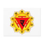 Manipura The Solar Plexus Chakra Post Card