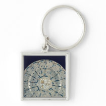 Manises dish, bearing the arms key chains