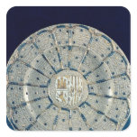 Manises dish, bearing the arms stickers