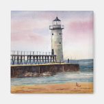 Manistee North Pierhead Light Magnet