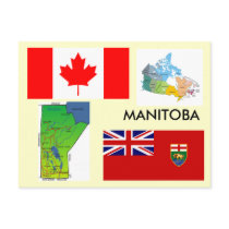 Manitoba, Canada postcards