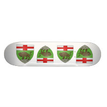 Manitoba, Canada Skate Deck