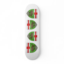 Manitoba, Canada Skate Deck