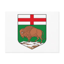 Manitoba Coat of Arms Postcard