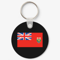 MANITOBA FLAG keychains by flagshirts MANITOBA FLAG keychains
