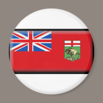 Manitoba Flag magnets