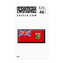 Manitoba Flag postage by jacinto888 Manitoba Flag postage