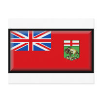 Manitoba Flag postcards