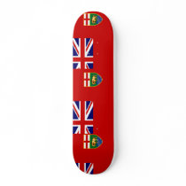 Manitoba flag skate decks