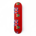 Manitoba flag skate decks