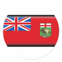 Manitoba Flag stickers by jacinto888 Manitoba Flag stickers