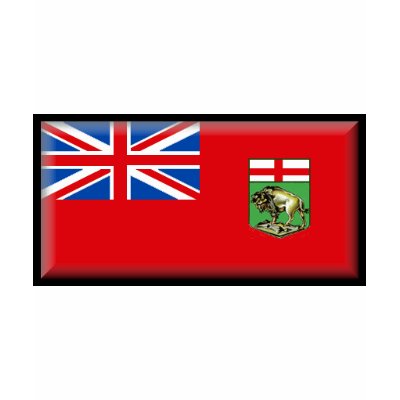 Manitoba Flag T-shirt by jacinto888