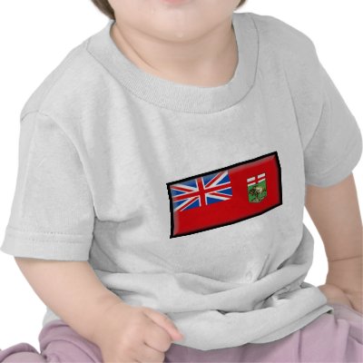 Manitoba Flag Tshirt by jacinto888
