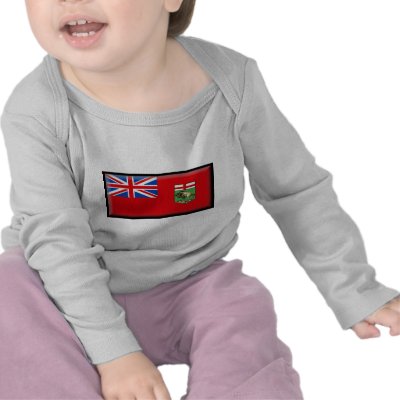 Manitoba Flag T Shirt by jacinto888